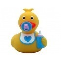 Rubber duck baby blue LILALU