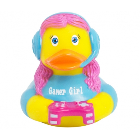 Gummi-ente Gamer Girl  Lilalu