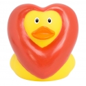 Rubber duck heart LILALU