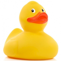 Rubber duck 12,5 cm DR  Yellow