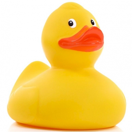 Rubber duck 12,5 cm DR  Yellow