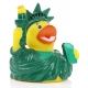 Gummi-ente Staue of Liberty New York USA DR  Welt enten