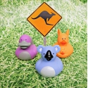 Badeend mini Australische dieren  (per 3)