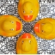 Rubber duck Happyduck 10 cm DR  Yellow