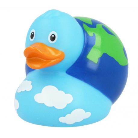 Rubber duck Globe LILALU  Lilalu