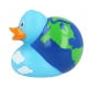 Rubber duck Globe LILALU  Lilalu