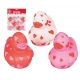 Rubber duck mini hearts 4 cm (bag of 12 pieces)  Mini ducks