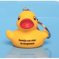 DUCKY TALK keychain Eendje om niet te vergeten yellow  Keychains