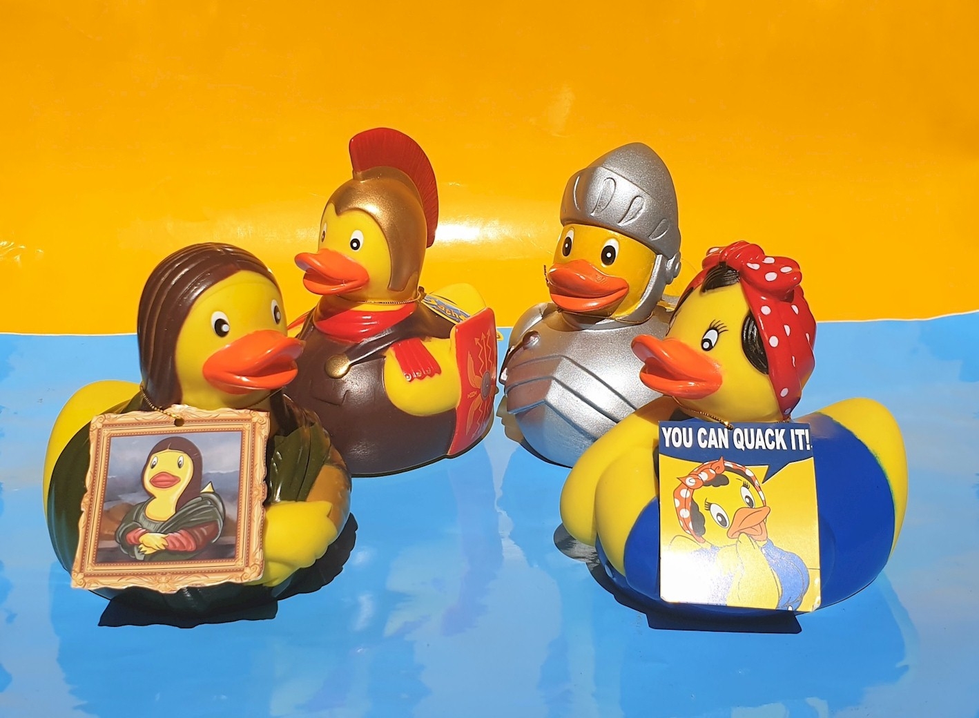 Rubber duck Knight LUXY