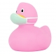 Rubber Duck face mask pink LILALU  Lilalu