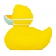 Rubber Duck face mask yellow LILALU  Lilalu