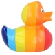 Rubber duck Rainbow LILALU  Lilalu