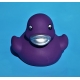 Rubber duck mini purple silver beak B  Other colors