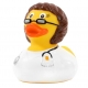 Rubber duck doctor woman brunette DR  Profession ducks