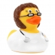 Rubber duck doctor woman brunette DR  Profession ducks