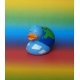 Rubber duck Globe LILALU  Lilalu