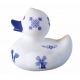Rubber duck DUTCH DUCKY Delfts Blue  Dutch Ducky
