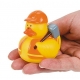 Rubber duck mini construction worker (per 3)  Mini ducks