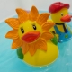 Rubber duck Sunflower LUXY  Luxy ducks