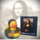 Rubber duck Mona Lisa LUXY  Luxy ducks