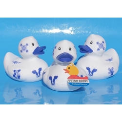 DUTCH DUCKY Badeend Delfts Blauw  Dutch Ducky