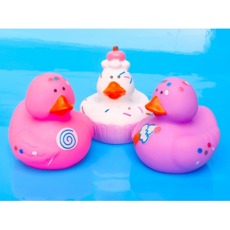 Badeente mini Cupcake Süßigkeiten (pro 3)  Mini enten