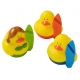 Rubber duck mini surf (per 3)  Mini ducks