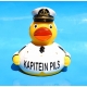 Badeente Kapitän DR  Beruf enten