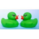 Rubber duck mini lime green B