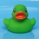Badeend mini lime groen B  Overige kleuren