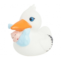 Rubber duck Stork & Baby LILALU  Lilalu