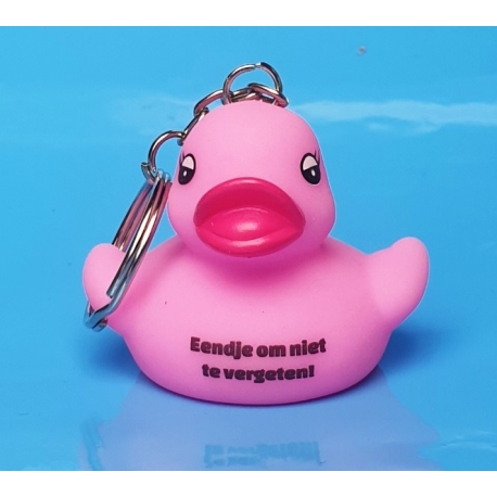 Eendje om niet te vergeten keychain pink  Keychains