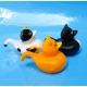 Rubber duck mini cat (per 3)  Mini ducks