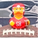 Rubber duck American football LILALU  Lilalu