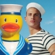 Rubber duck Sailor LUXY  Luxy ducks