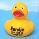 DUCKY TALK Eendje om niet te vergeten yellow  Ducks with text