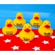 DUCKY TALK Je bent me er eendje yellow  Ducks with text