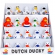 Rubber duck DUTCH DUCKY Orange 8 cm B  Dutch Ducky