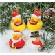 Rubber duck Christmas (per 3)  Mini ducks