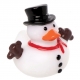 Badeend mini sneeuwpop  Kerst