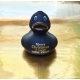 Rubber duck Merry Christmas & happy NEW YEAR black  Ducks with text