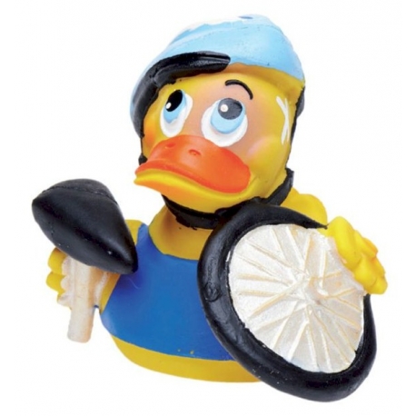 Cyclist/ bicycle duck Lanco  Lanco