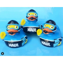 Diver ducks with logo including shipment  Zwart