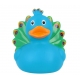 Rubber duck peacock LILALU  Lilalu