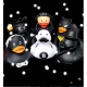 Rubber duck Sheep Black LILALU  Lilalu