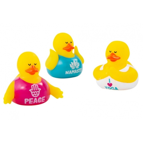 Rubber duck Yoga (per 3)  Mini ducks