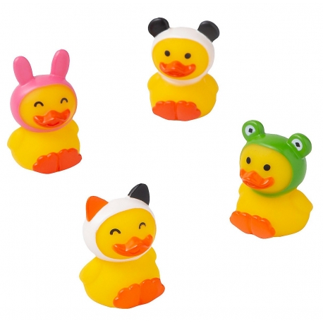 Rubber duck mini Animal Costume (per 4)  Mini ducks