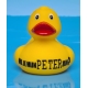 Duck Badeend wil je mijn PETER zijn  Duck with your Text