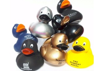 Your logo on a duck